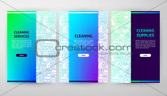 Cleaning Brochure Web Design