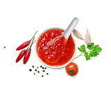 red hot chilli sauce