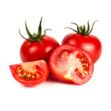 Whole tomatoes and halves
