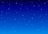 Night starry sky