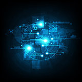 Vector background, communication technology is available worldwide.