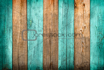 Green wood textured background