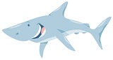 cartoon shark fish animal character
