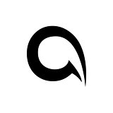abstract eye logo vector