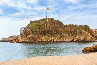 Rock Sa Palomera, beach resort Blanes, Spain