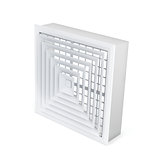 Air vent cover in square shape