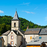 Medieval city of Les Salelles 