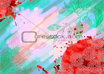 Abstract art background.