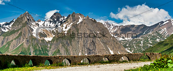 Landscape of Italian Alps 