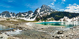 Alpine lake in Formazza Valley