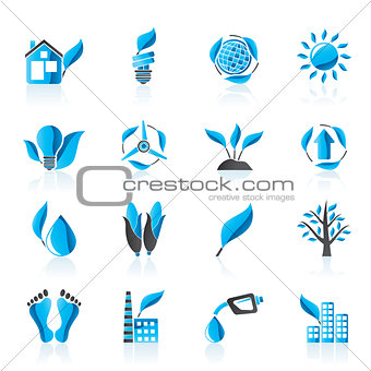 Environment and nature icons