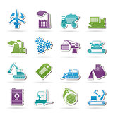 different kind of business and industry icons
