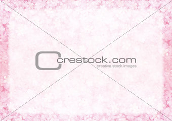 Pink cherry blossom flower gradient paper background for faded b