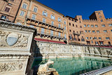 The Fonte Gaia - Siena Toscana Italy