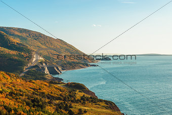 Cabot Trail scenic view