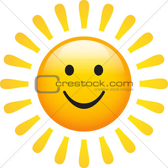 Image 7512696: Sun smiling from Crestock Stock Photos