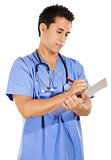 Male healthcare worker