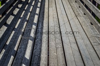 abstract texture of a wooden ladder