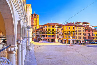 Piazza della Liberta square in Udine landmarks view