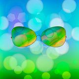 Colorful Sun Glasses
