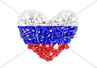 Small heart isolated - Russia