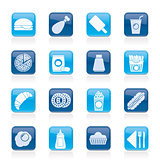 fast food and drink icons