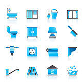 Construction and building equipment Icons