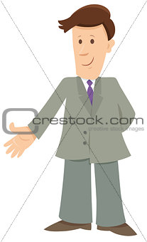 businessman cartoon character illustration