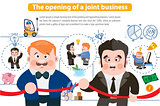 The opening of a joint business