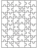 parts of white puzzle