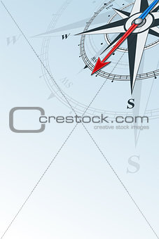 compass southwest background vector illustration