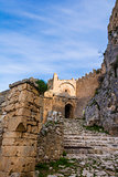 Castle of Acrocorinth, Upper Corinth, the acropolis of ancient Corinth