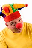 Male clown jester