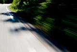 Motion blur Road