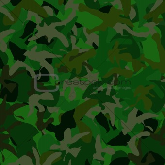 Dark Green Camouflage