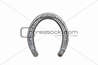 horseshoe closeup isolated