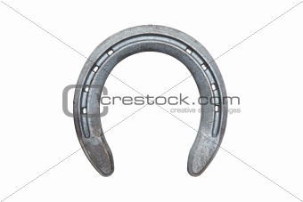 horseshoe isolated on white