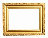 gold frame clipping path