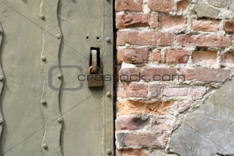 Steel Door Texture