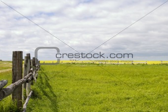 Prairie Landscape - Fence Line