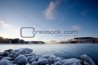 Winter Fjord
