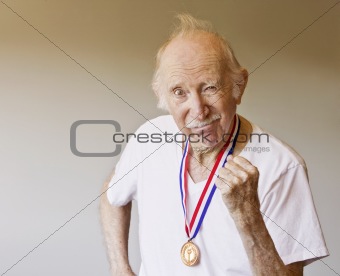 Senior Citizen Medal Winner