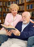 Seniors Enjoy Reading