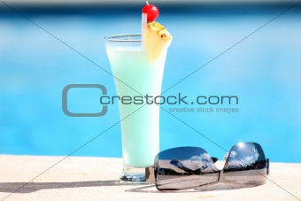 Cocktail in the sun