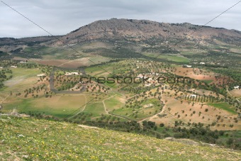 Mountains in Moulay Idris