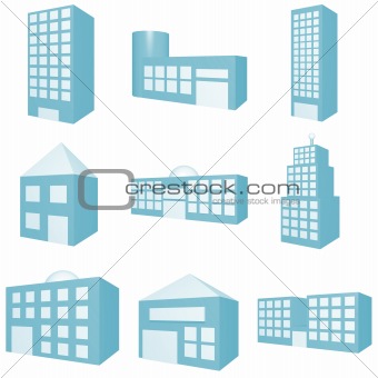 Real Estate Buildings Property Set