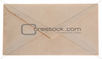 Vintage blank envelope (back)