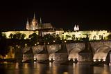 prague in night