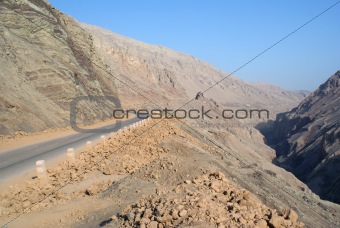 Road in mountain