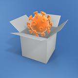 open box and virus